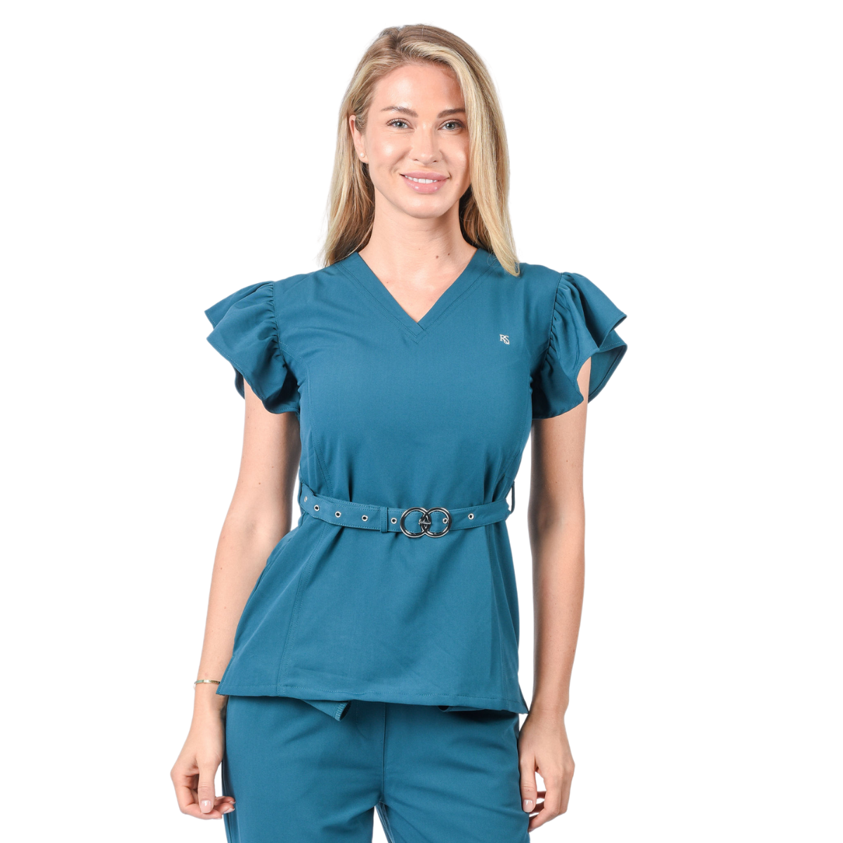 Stylish scrub tops discount