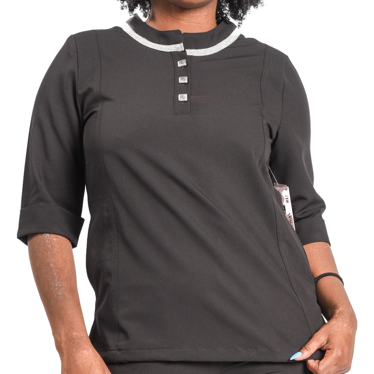 Parandis™ 3/4 Sleeve Scrub Top