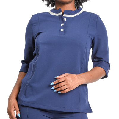 Parandis™ 3/4 Sleeve Scrub Top