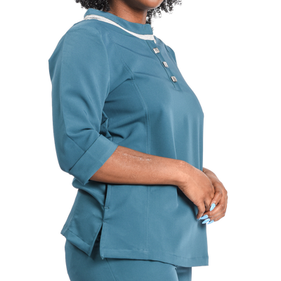 Parandis™ 3/4 Sleeve Scrub Top